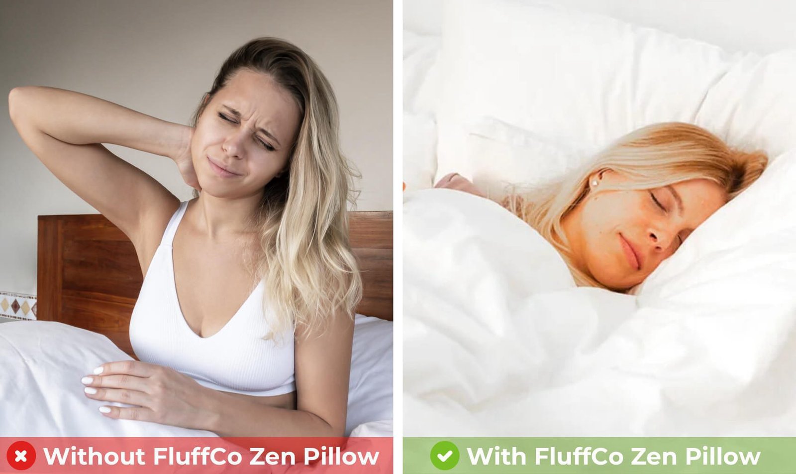 FluffCo Zen Pillow benefits
